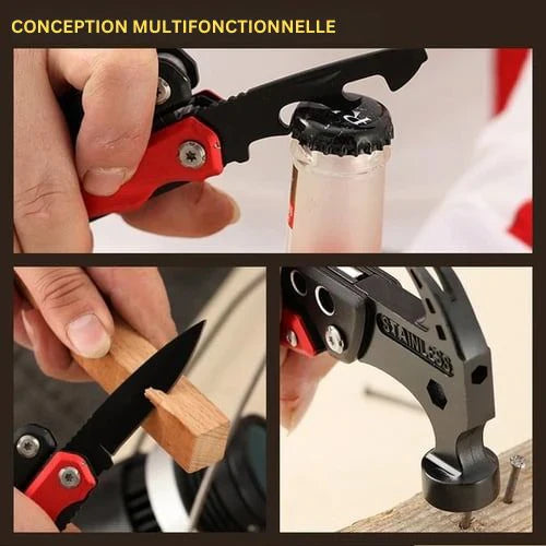 Marteau à Griffes Multifonction 14 en 1 -🔥 40% Reduction 🔥 (offre limitée ! 5 en stock ⚠️)