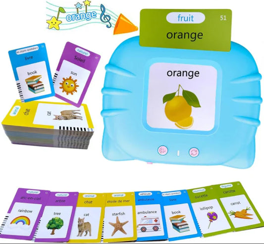 Cartes Flash Parlantes pour Enfants en Français et en Anglais - 🔥 50% Reduction 🔥