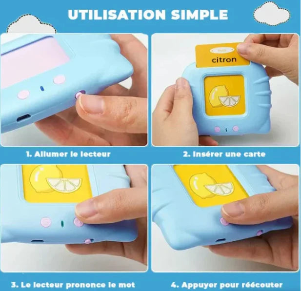 Cartes Flash Parlantes pour Enfants en Français et en Anglais - 🔥 50% Reduction 🔥
