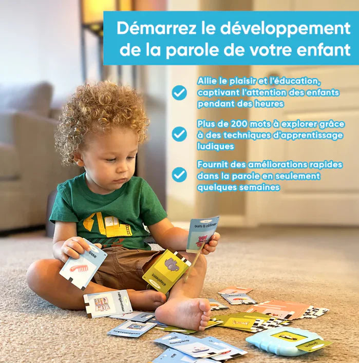 Cartes Flash Parlantes pour Enfants en Français et en Anglais - 🔥 50% Reduction 🔥
