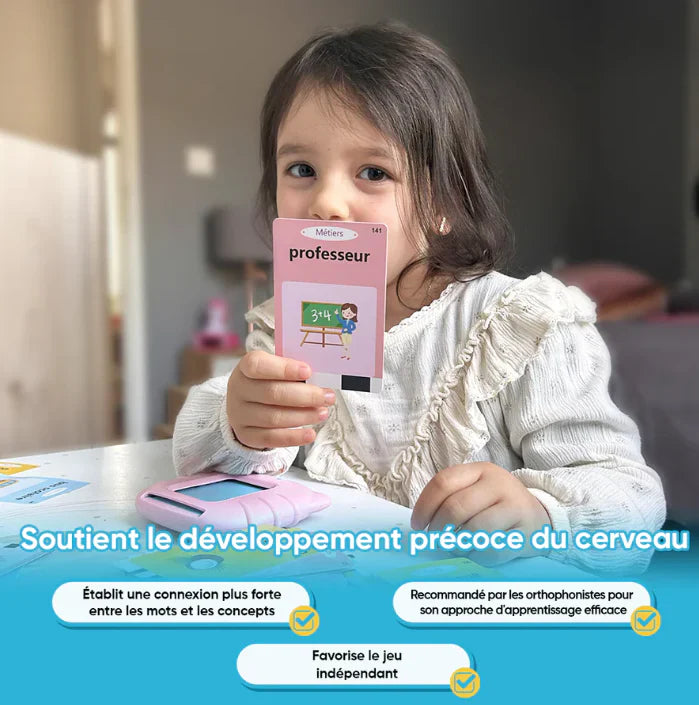 Cartes Flash Parlantes pour Enfants en Français et en Anglais - 🔥 50% Reduction 🔥
