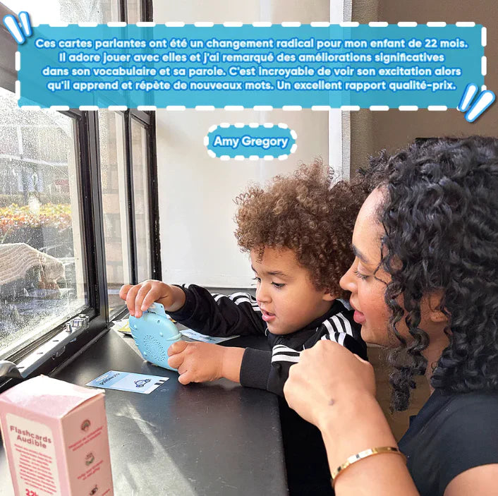 Cartes Flash Parlantes pour Enfants en Français et en Anglais - 🔥 50% Reduction 🔥
