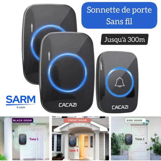 Sonnette de porte intelligente sans fil -🔥 50% Reduction 🔥
