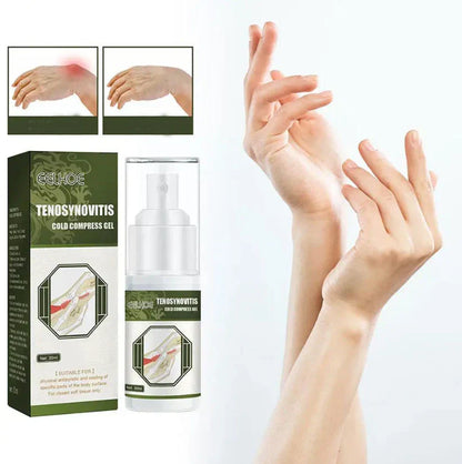 Spray de gel de compression froide
